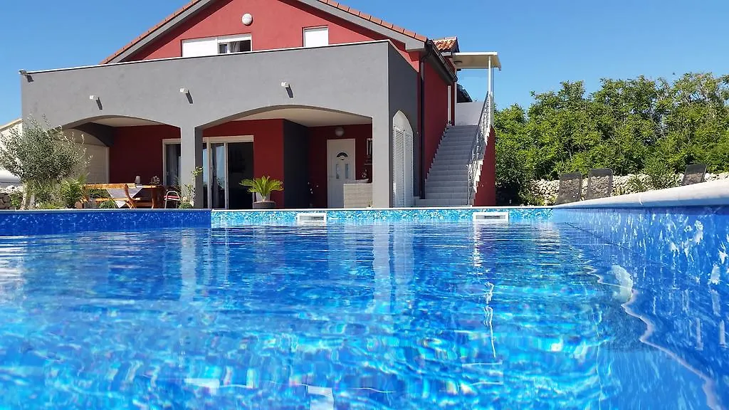 House With Swimming Pool Blue Diamond